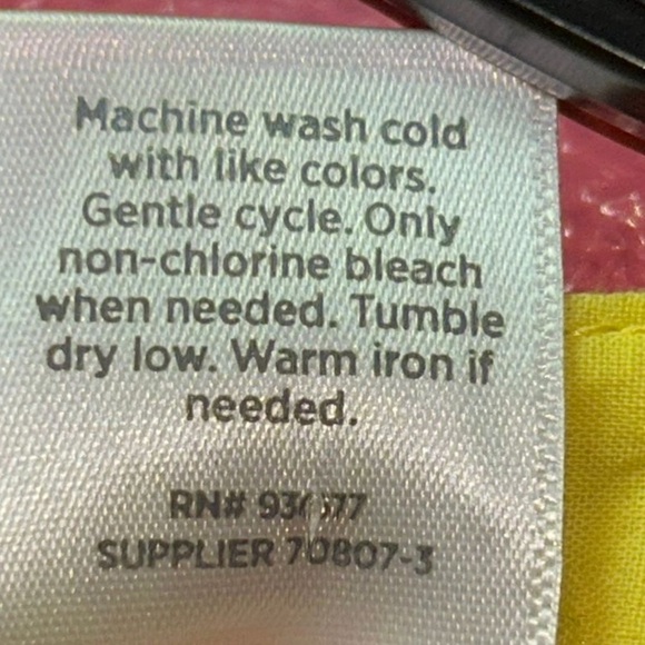 Peyton & Parker Sunny Yellow Kids Eyelet Dress - Picture 4 of 5